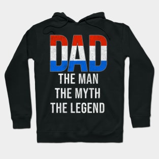 Dutch Dad The Man The Myth The Legend - Gift for Dutch Dad With Roots From Dutch Hoodie